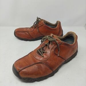 Timberland Lexington Avenue Oxford Lace Up Shoes Brown Leather Comfort Size 10.5
